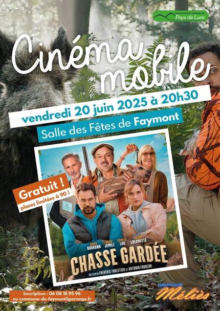 Votre CINÉ-MOBILE se déplace à FAYMONT !